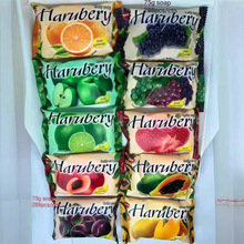 厂家直批 harubery外贸英文皂75g fruit soap 水果芒果香皂 木瓜