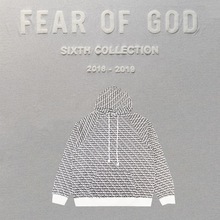 FEAR OF GOD FOG经典满印弹幕潮男女高街宽松套头连帽衫卫衣外套