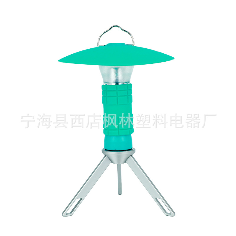 Multifunctional Retro Camping Lamp Usb Charging Tripod Bracket Removable Tent Light Outdoor Portable Lamp Emergency Light
