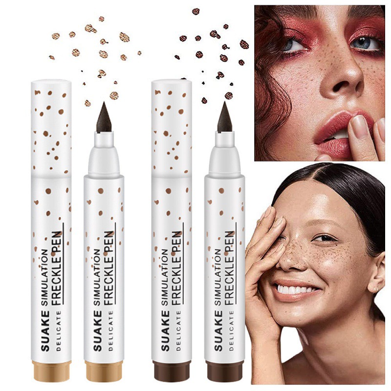 suake仿真雀斑笔美人泪痣修饰 显色防水易上色不脱妆雀斑点斑笔