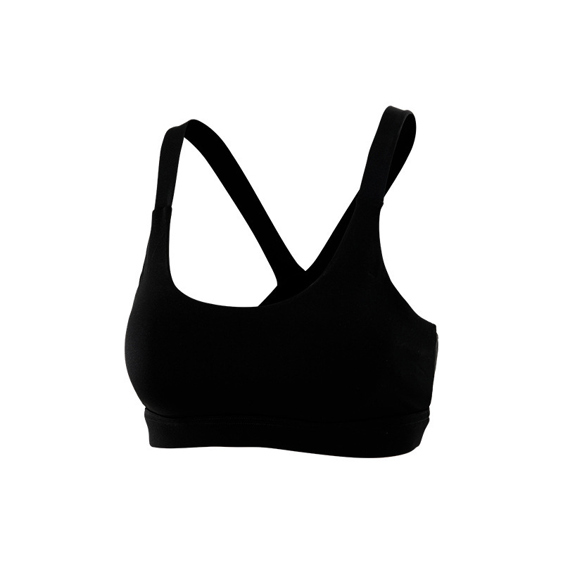 High-Strength Large Size Sports Bra Women's Shockproof Running Gathering Bra Anti-Sagging Fitness Vest Professional Training Summer