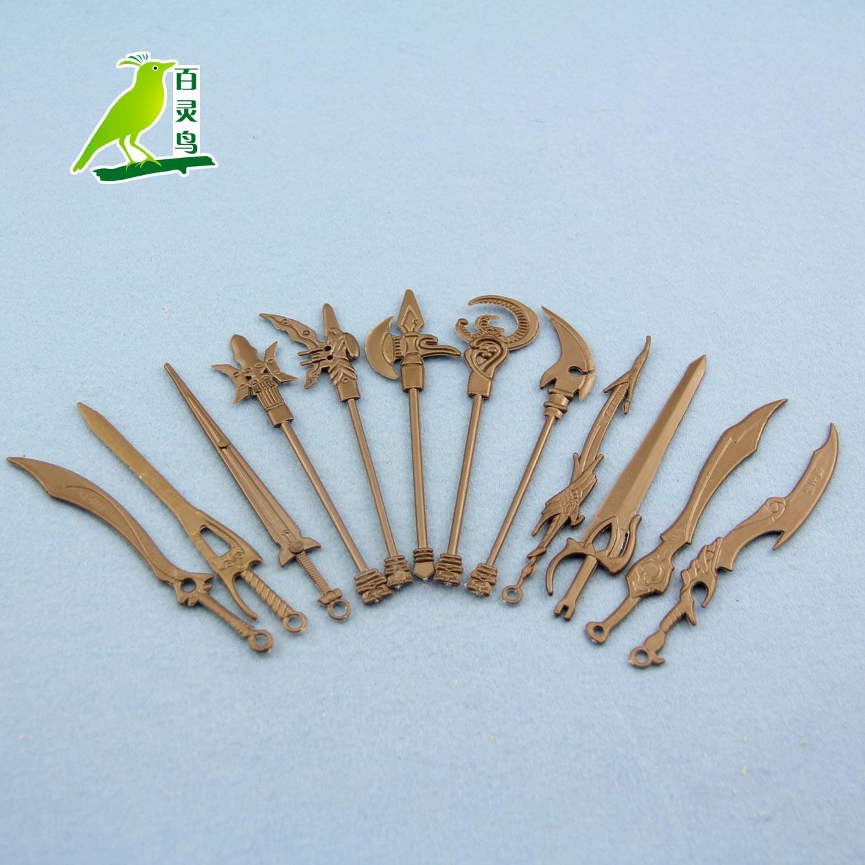 批发儿童小玩具塑料刀剑枪小玩具兵器模型玩具食品小配件抽奖玩具