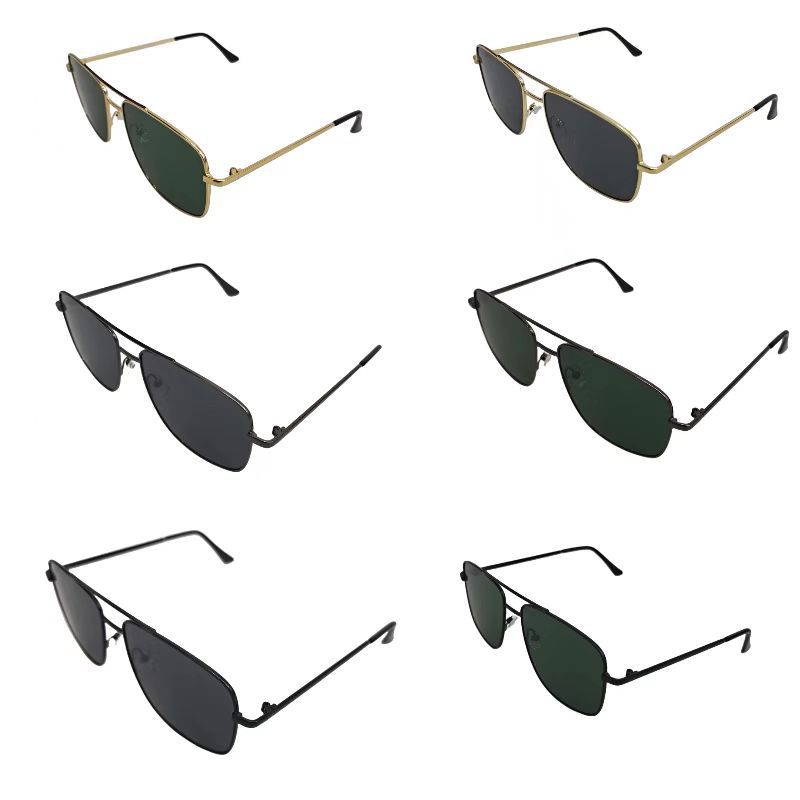 Factory Direct Sales Sunglasses Metal Sun Glasses Wholesale Fashion Sunglasses Driving Stall E-Commerce Drainage Supply