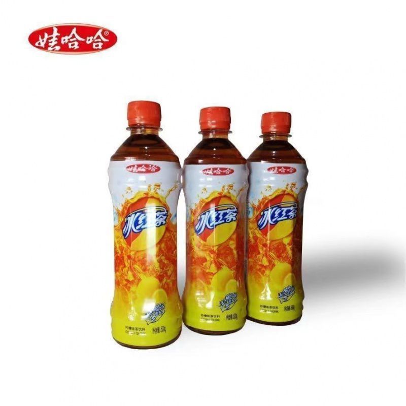 娃哈哈冰红茶饮料整箱500ml绿茶橙汁冰糖雪梨清凉解渴饮料品夏季