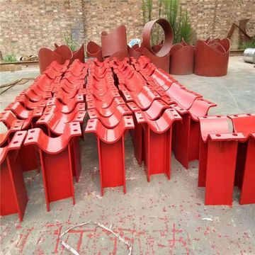 管道支吊架滑动管托抗震抱箍管托支座抱箍固定管托支架弹簧支吊架