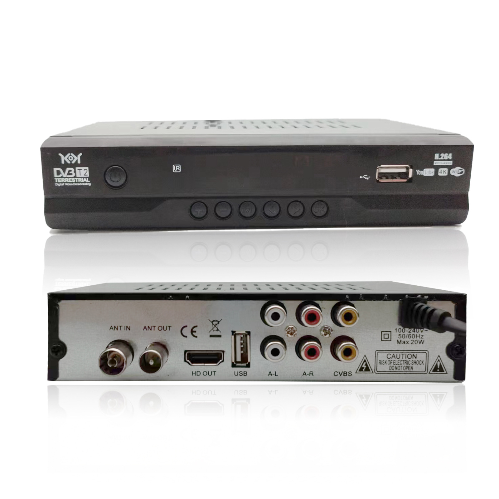 dvb-t2 地面波数字电视机顶盒 印尼 俄罗斯 非洲 中亚 支持wifi