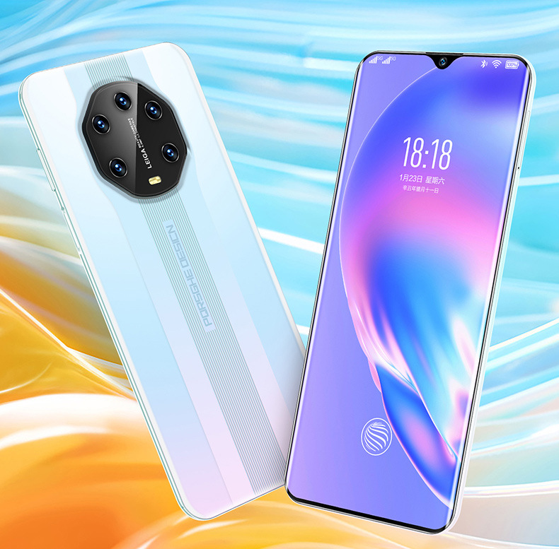 爆款hviv m40pro 6.8寸水滴大屏512g全网通低价智能手机批代发