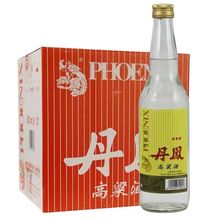 白酒整箱丹凤53度清香型厦门高粱酒500ml*12瓶佐料酒年货礼盒送礼