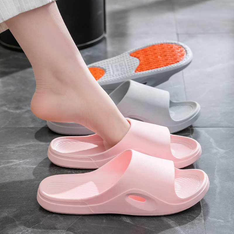 Summer Non-Slip Shoes for the Old Indoor and Outdoor Bathroom Slippers for Pregnant Women Quick-Drying Non-Stinky Feet Sandals Flat Pvc for Parents