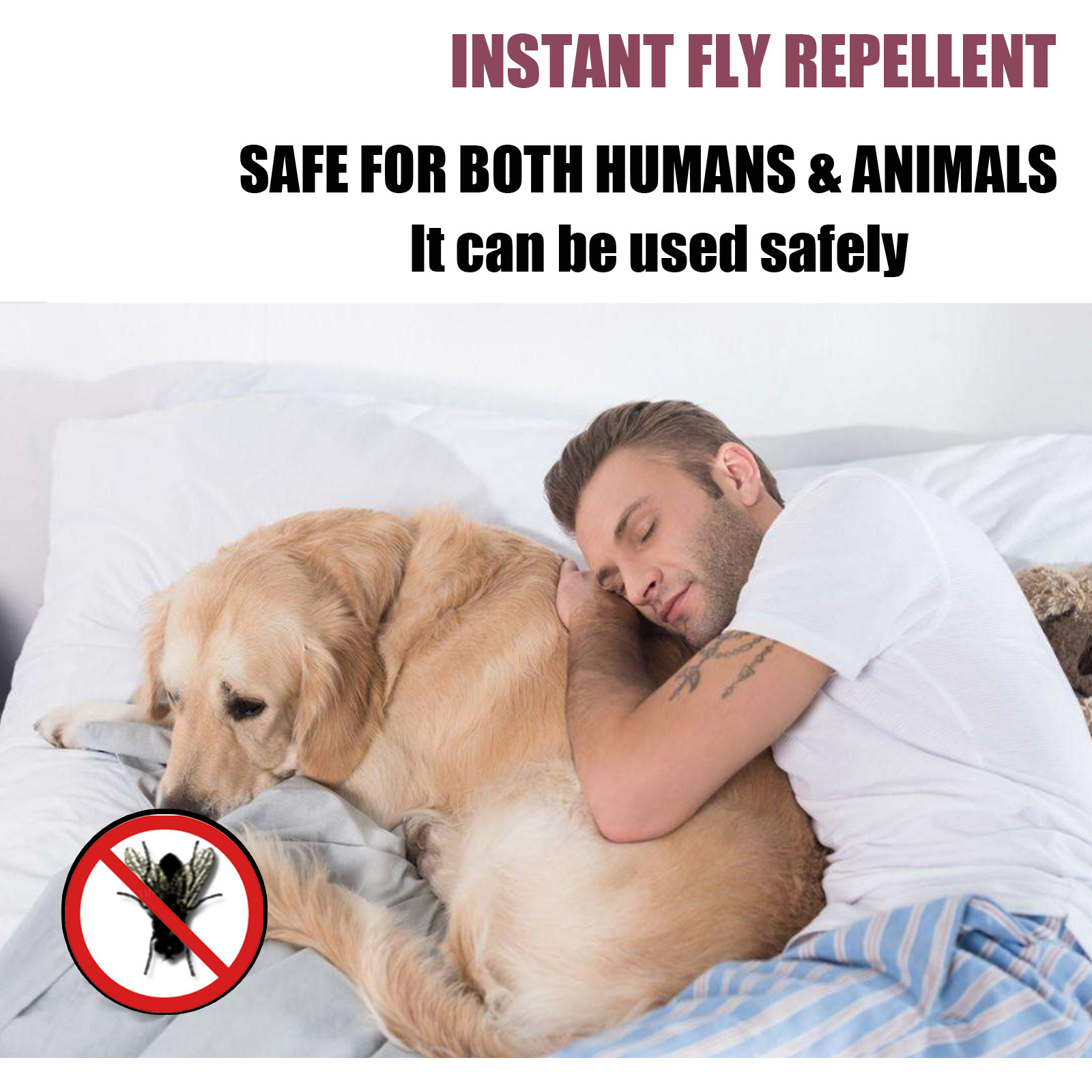 Pet Insect Repellent Spray External Flea Repellent Cat Dog in Vitro Tick Repellent Spray