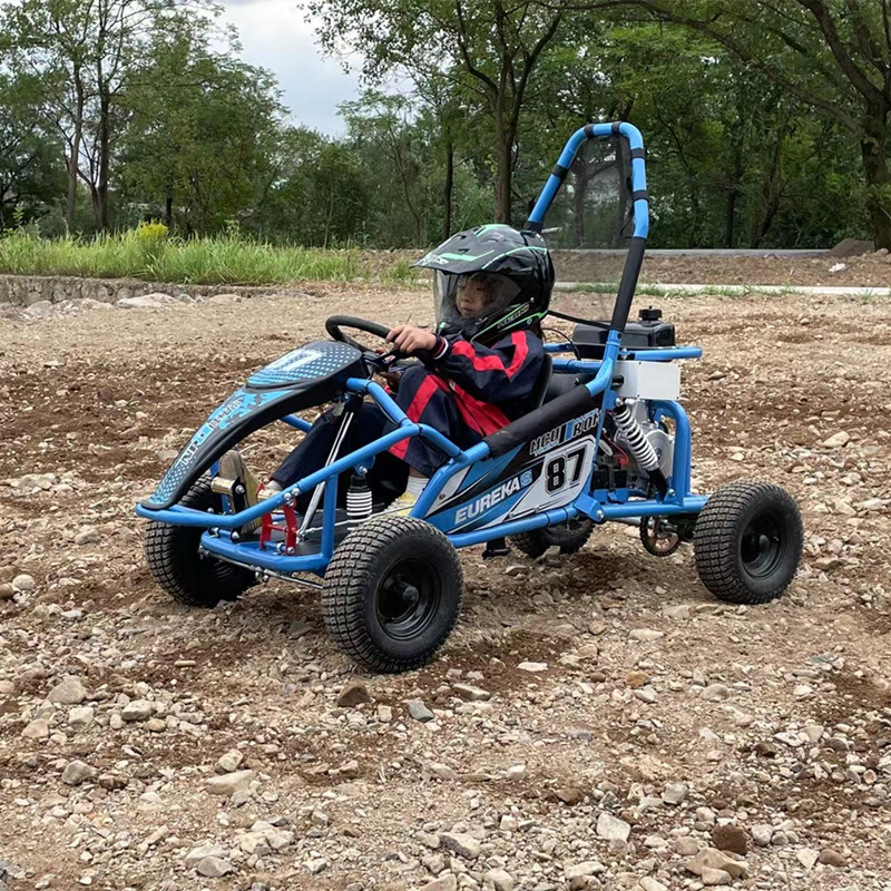 儿童汽油越野卡丁车 场地游乐车赛道公园四轮车 室内外越野沙滩车