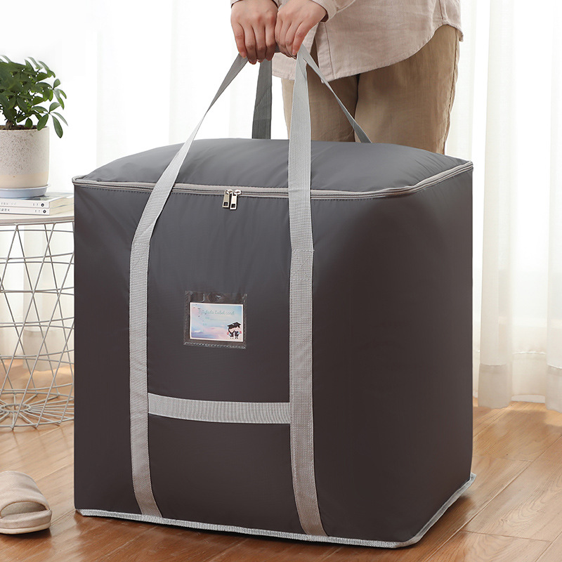 Oxford Cloth Moving Bag Packing Bag Portable Woven Bag Luggage Bag Quilt Buggy Bag Clothes Luggage Storage Bag