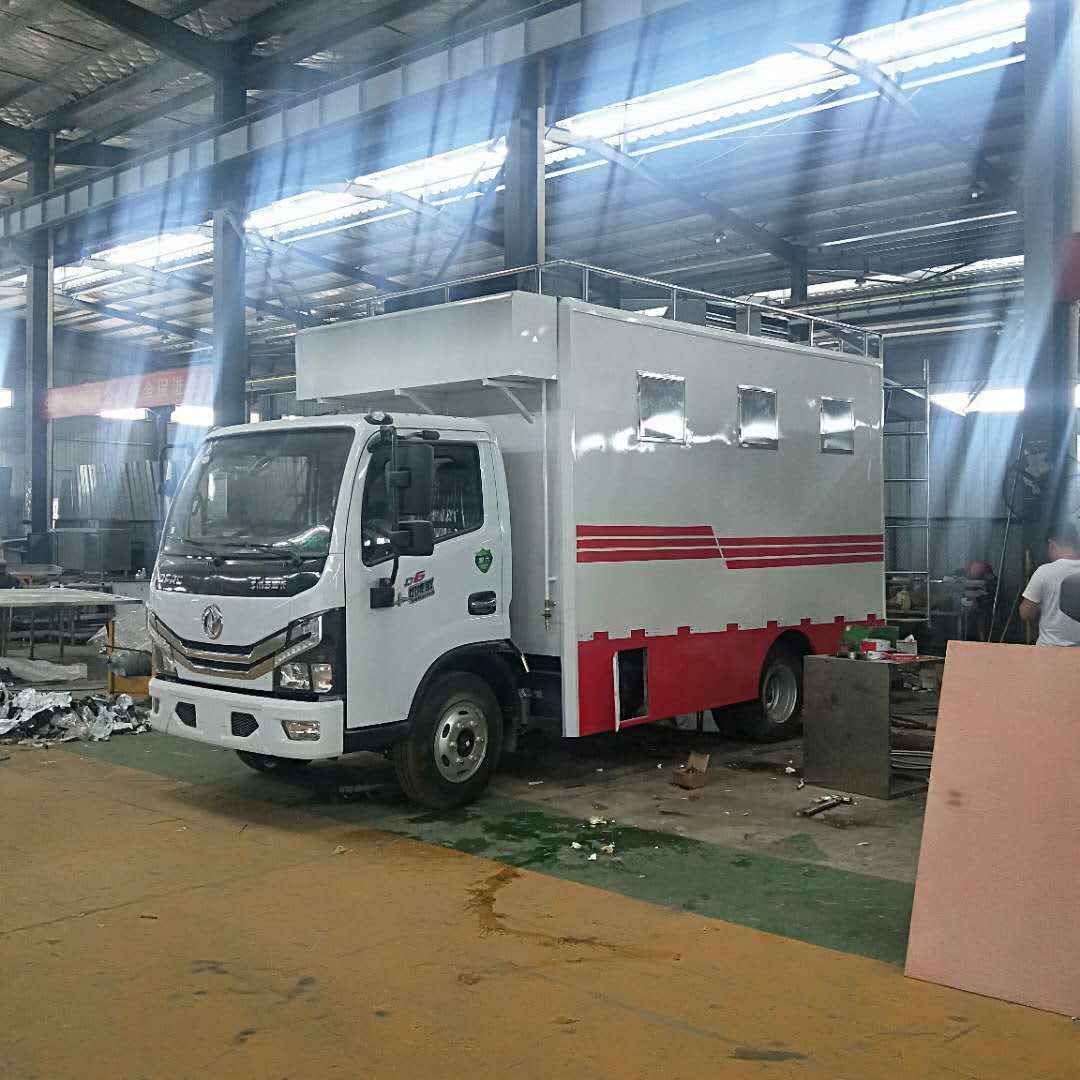 自贡多功能流动餐车 移动婚宴配餐车 红白喜事一条龙流动厨房餐车