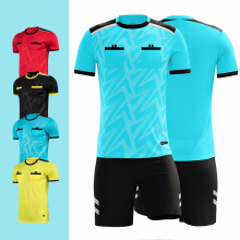 2022 Custom Adult Kids Soccer Jersey Set Football Referee跨