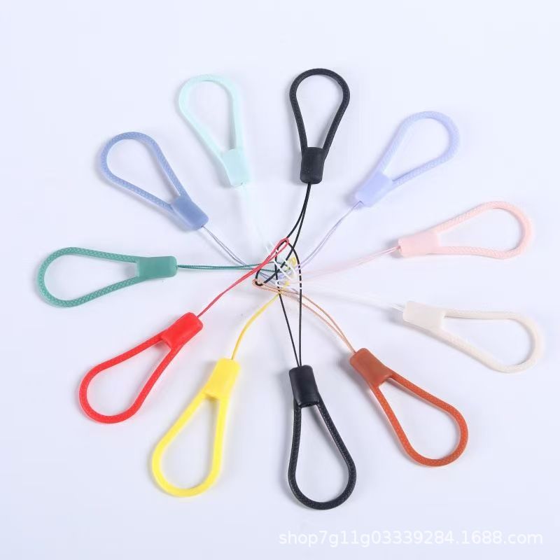 赛文手机挂绳指环扣挂手机壳校牌水杯学生证U盘手腕硅胶潮流挂脖