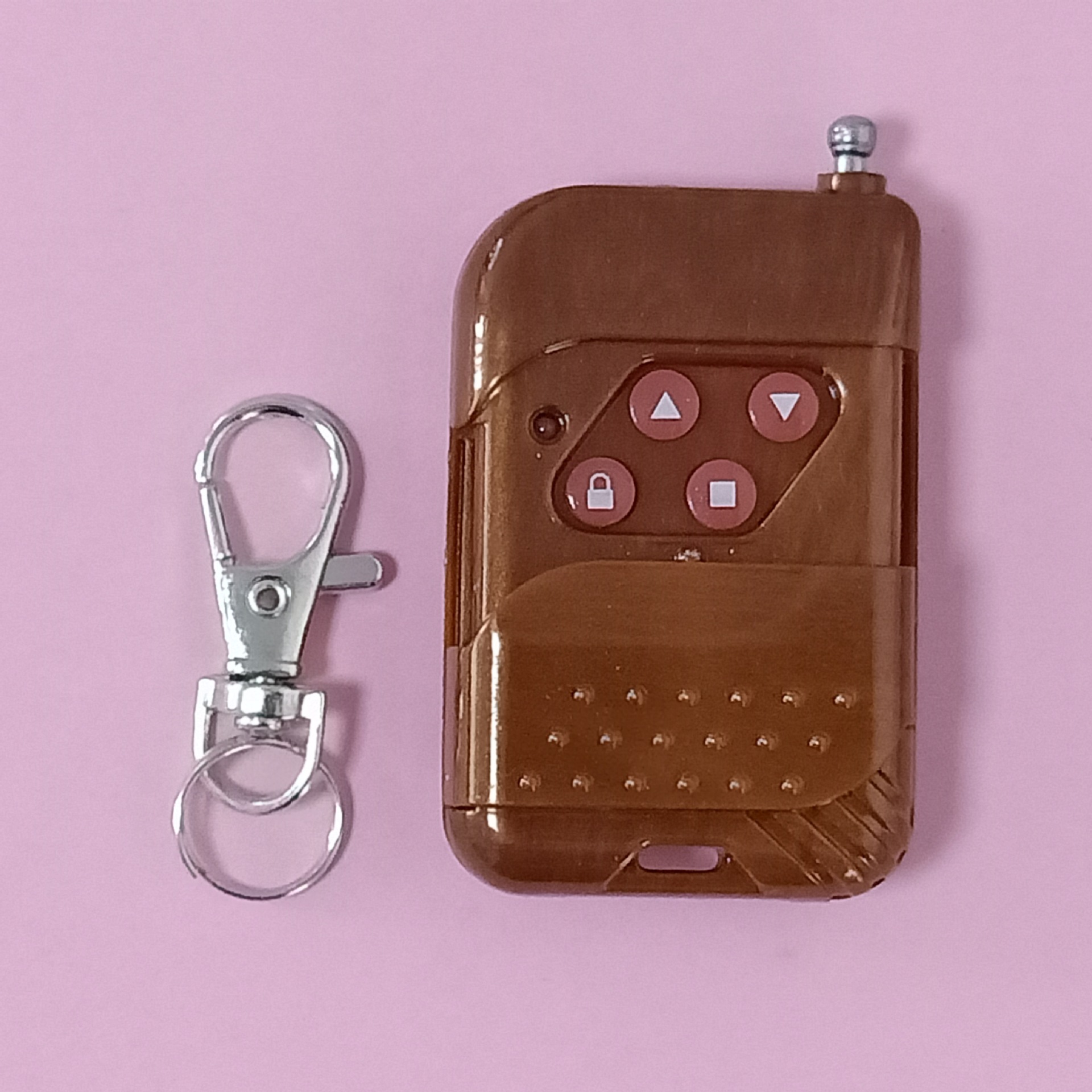 433m万能对拷遥控器双芯片桃木对拷贝315m遥控器卷帘门道闸车库门