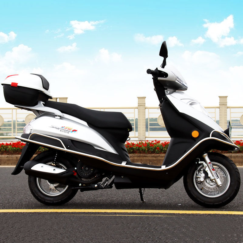 风行125cc踏板车摩托车超级鹰燃油车迅鹰鬼火国四电喷整车可上牌