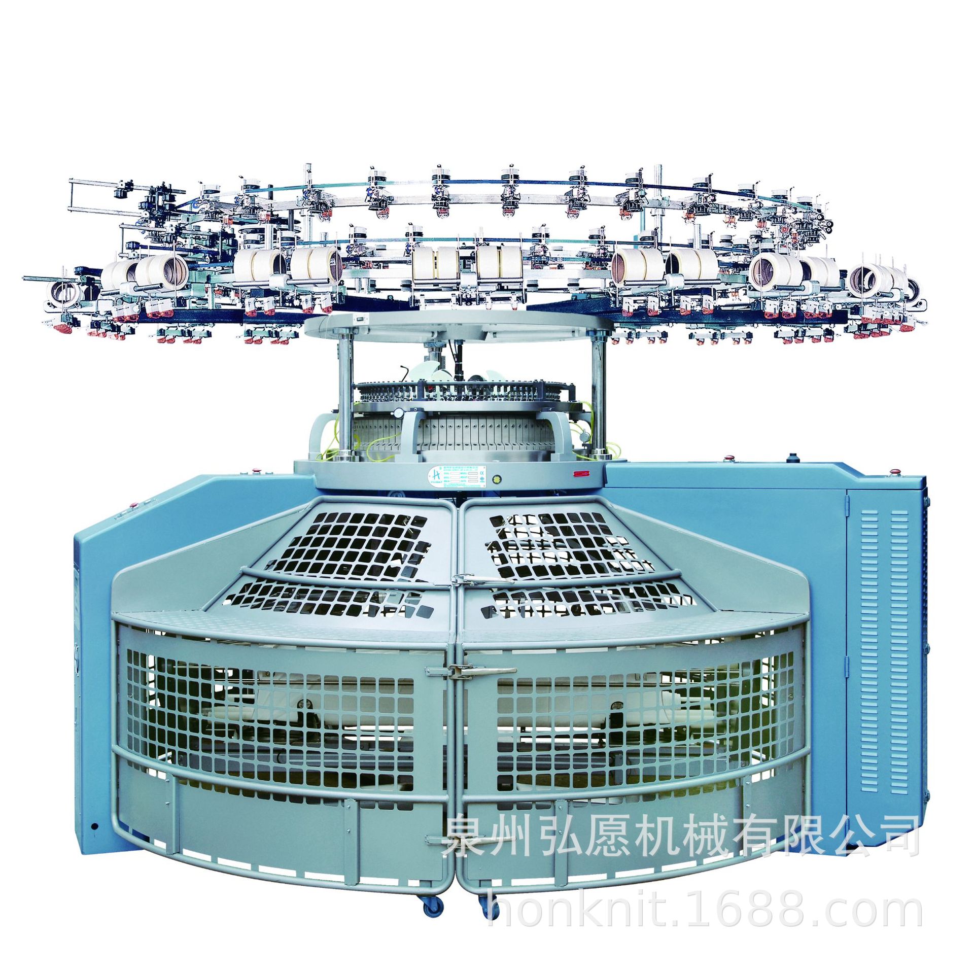 单面大开幅针织机大圆机织布机弹力布开幅机