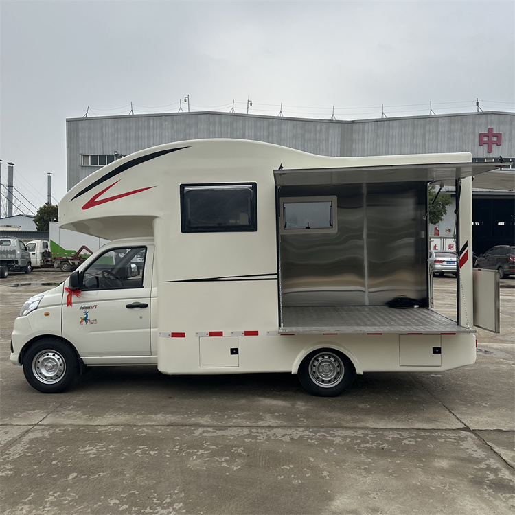 户外移动理发车 景区流动售货车 冰淇淋奶茶冷饮早餐车 汽油款