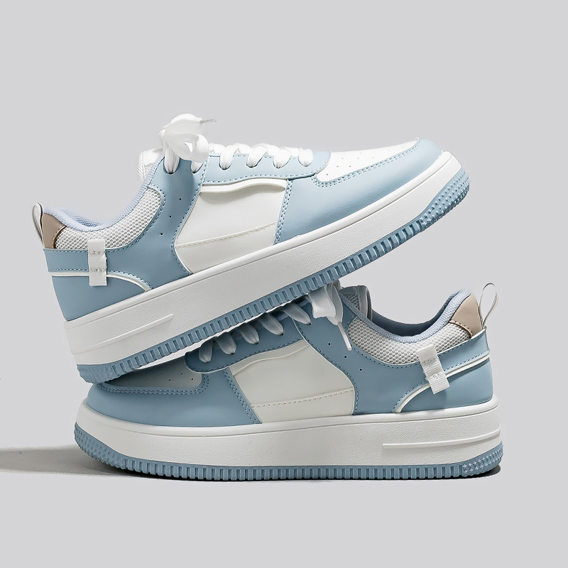 新款ins风板鞋女2025春季百搭学生厚底小白鞋休闲时尚透气板鞋子