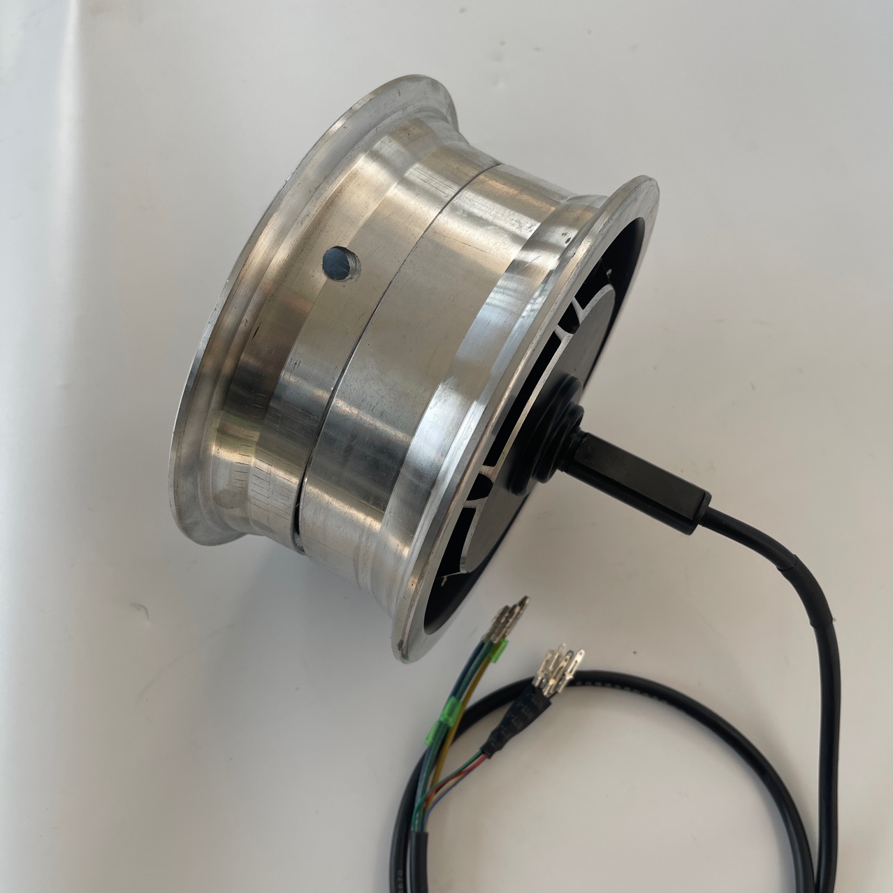 10寸单边出轴分体轮毂电机卡丁车滑板车电动车三轮车无刷直流马达