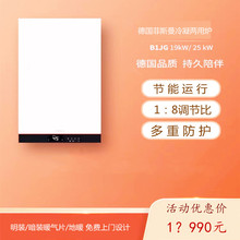 德国菲斯曼壁挂炉B1JG国产冷凝锅炉 25KW天燃气两用炉 暖气片地暖