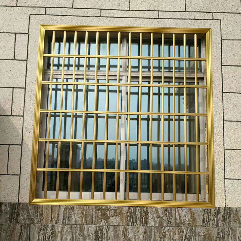 智美铝合金防盗防护窗防盗网家用自装室外儿童围栏飘窗