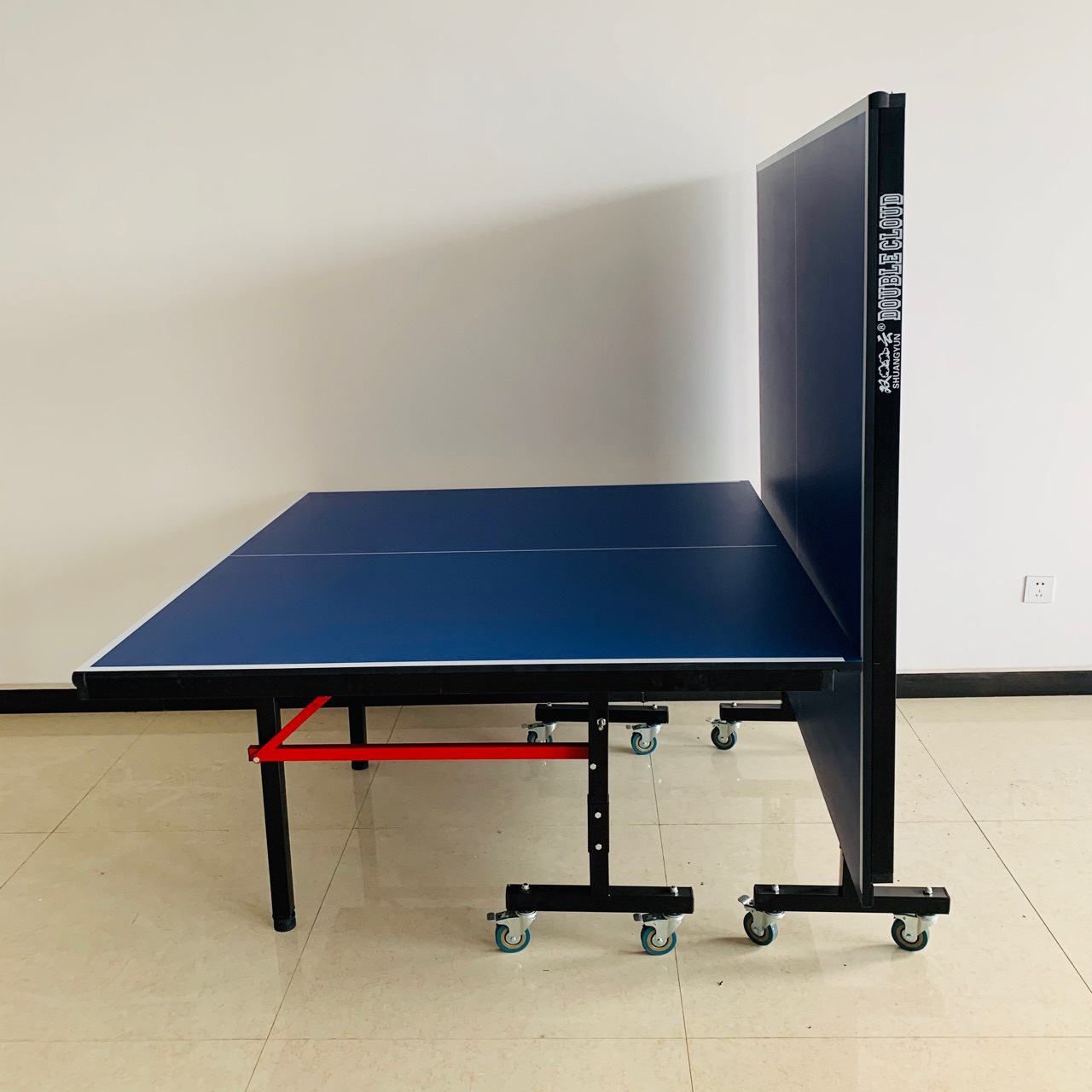 乒乓球桌家用可折叠式标准专业比赛专用室内乒乓球台案子带轮移动