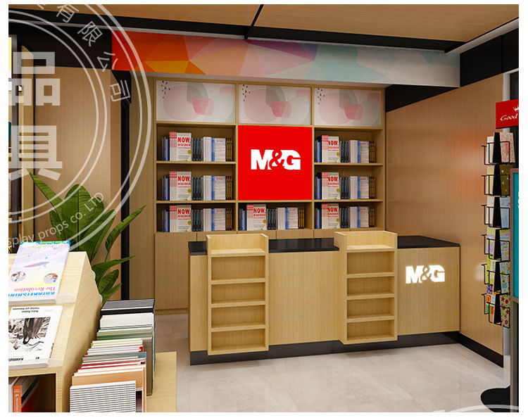 文具货架展示架多层文具店用品书本双面书店书架亚克力笔架陈列架