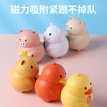 Duckling toys will walk wiggle pig will move小鸭子玩具1