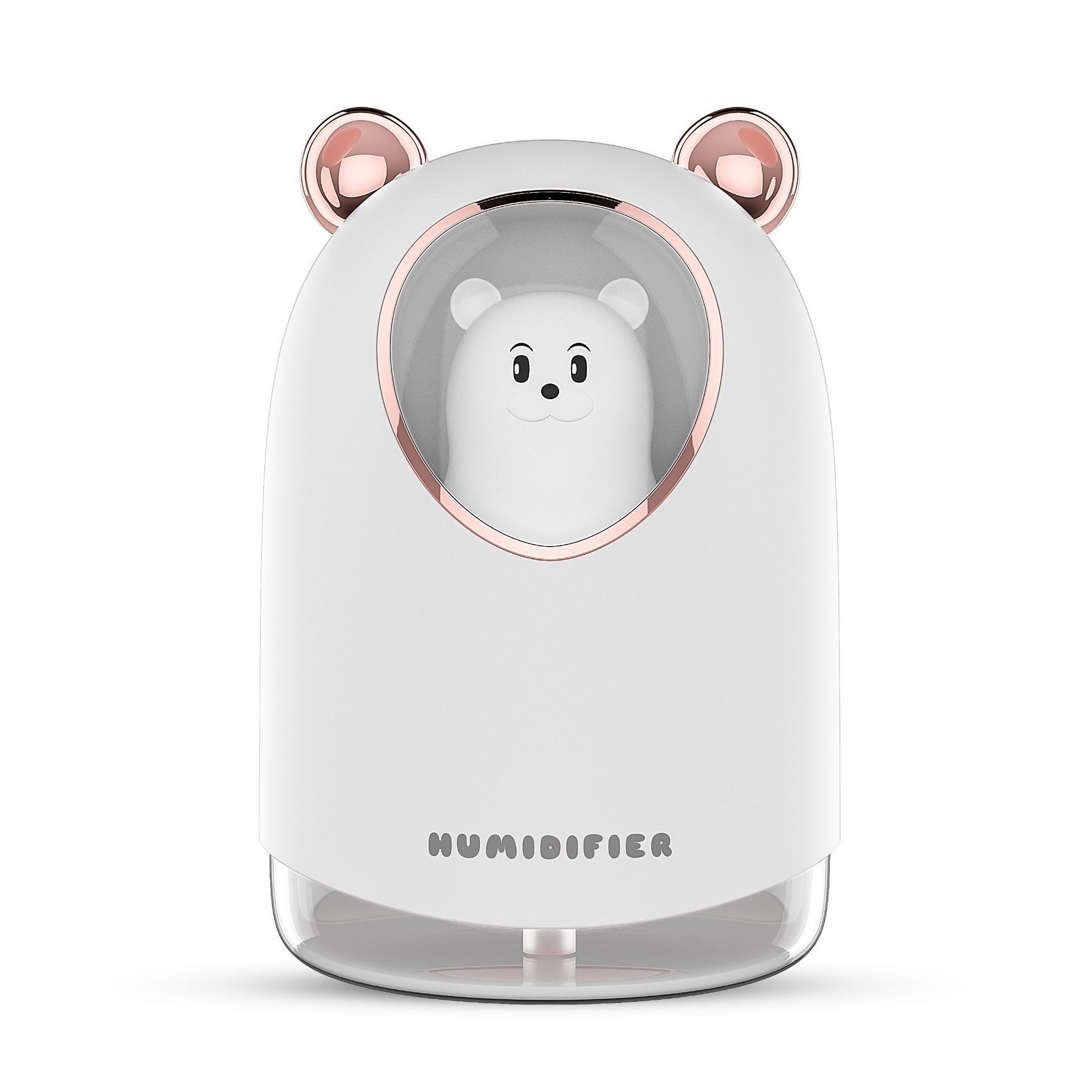 New Cute Pet Humidifier Air Desktop Home Bedroom New Large Fog Volume Cute Space Capsule Double Spray Humidifier