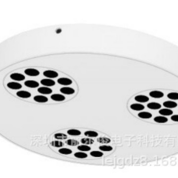 LED超薄明装筒灯3头5头深度防眩COB30W-50W铝外壳配件