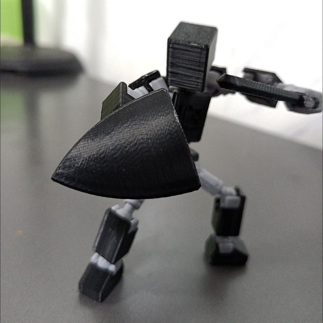 幸运13人偶多关节可动姿态宝贝3d打印玩偶玩具全身可动机器人成品