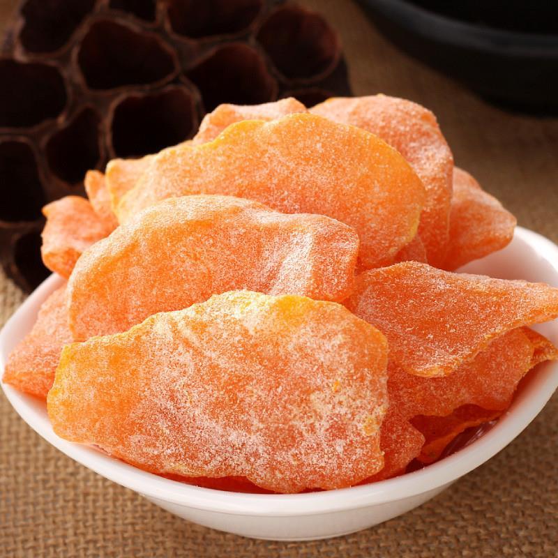 哈密瓜干500g新疆特产 风干果片果脯蜜饯l水果干零食包邮非冻干