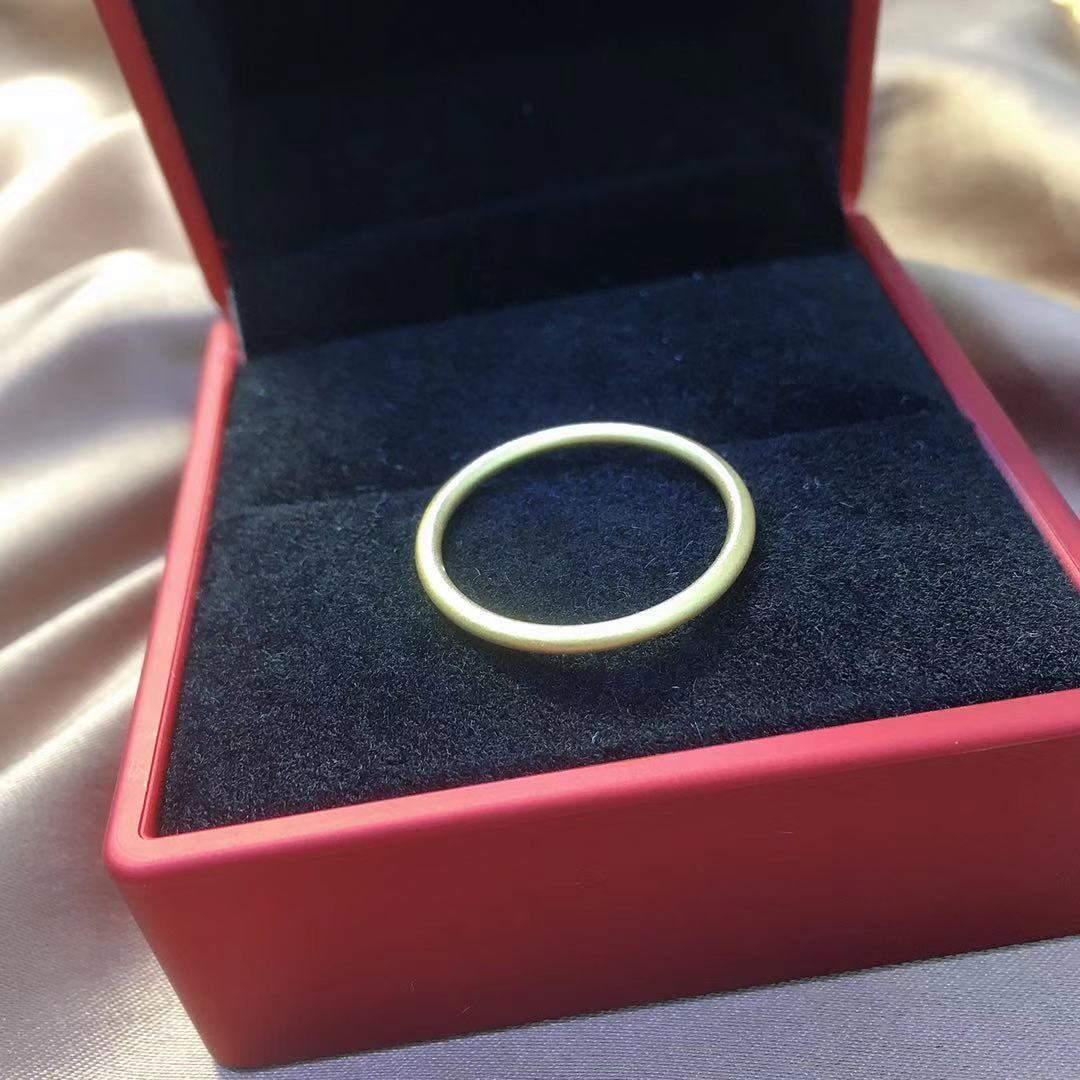 24k纯金戒指