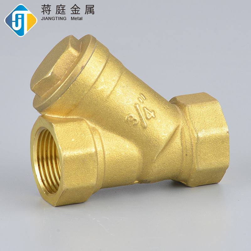 Factory Direct Brass Y-Type Filter 304 Stainless Steel Filter Inner Net Heavy Thickening Household Engineering Filter