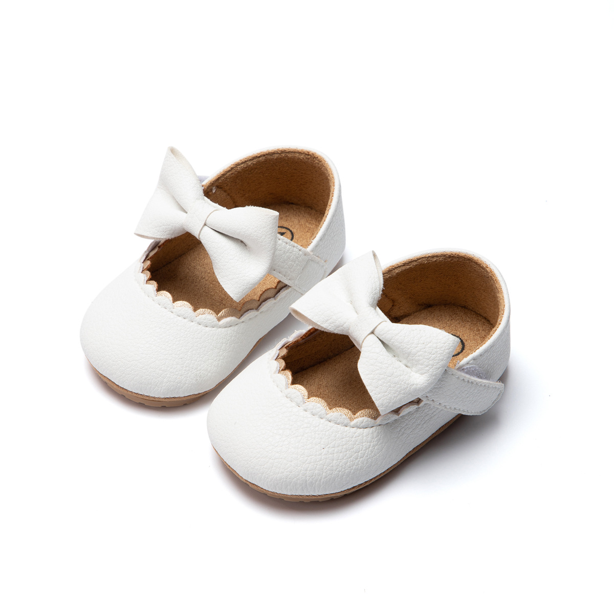 Butterfly Baby Shoes Rubber Soled Non-slip Toddler Shoes