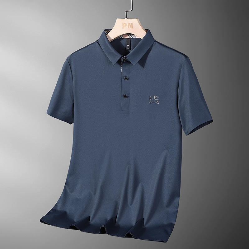 男士衬衫领上衣polo衫t恤男短袖翻领保罗衫商务男装潮流半袖体恤