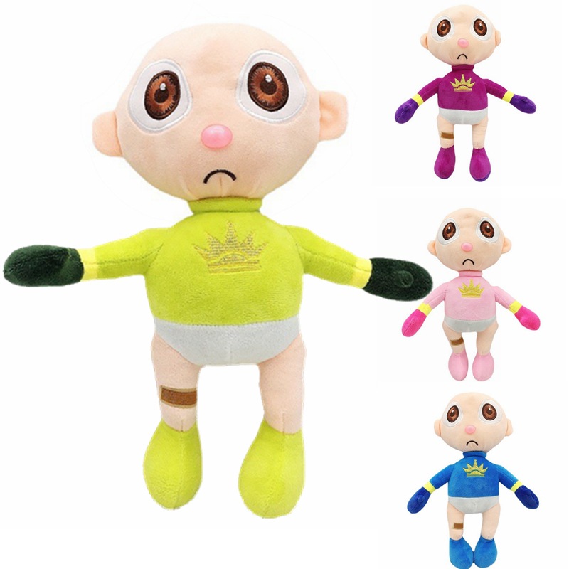 跨境新款the baby in yellow黄衣宝宝毛绒玩具恐怖游戏周边公仔