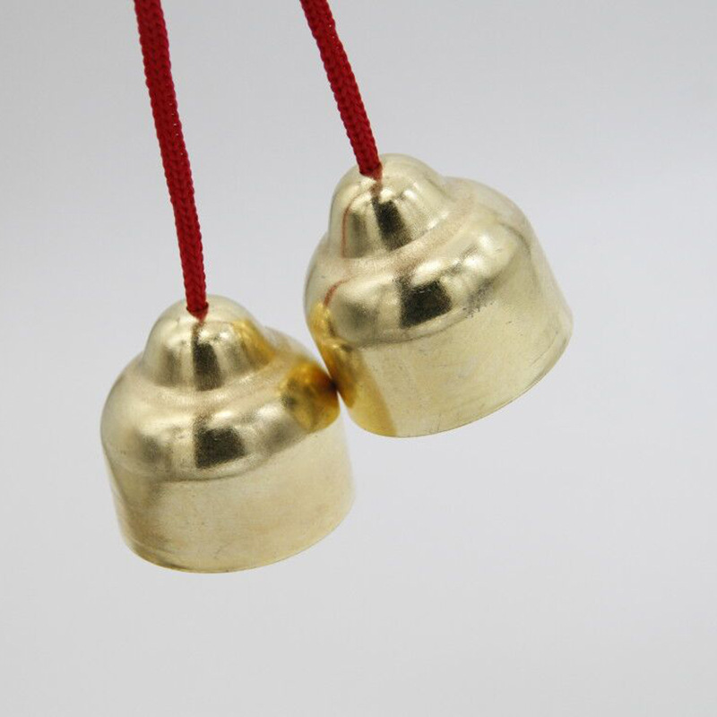 大号木柄碰玲 木质手柄碰钟碰铃 幼儿园奥尔夫音乐教具幼儿童打击