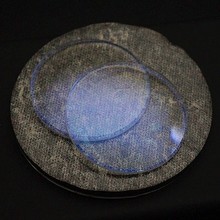 双卜表蒙 1.5mm厚 手表玻璃 蓝光表蒙兰膜双卜表门子表镜前凸后凹