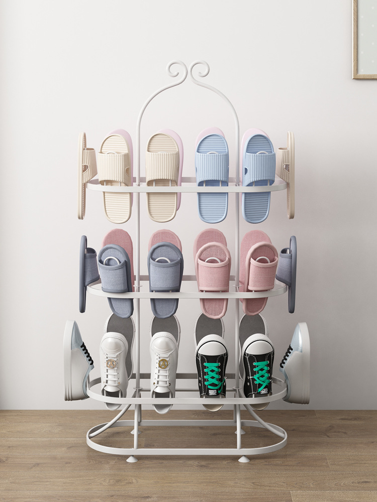 旋转鞋架网红阳台鞋架晾晒落地晾鞋架室外挂钩多功能新款