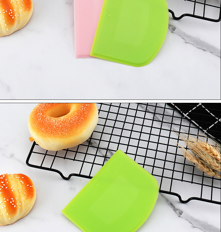 烘焙刮板 一体成型面粉切 塑料刮板面奶油巧克力蛋糕切面刮板