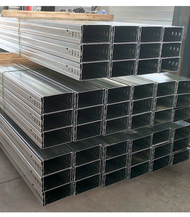 电缆桥架热镀锌金属桥架支架一次成型大跨距槽式桥架防火桥架厂家