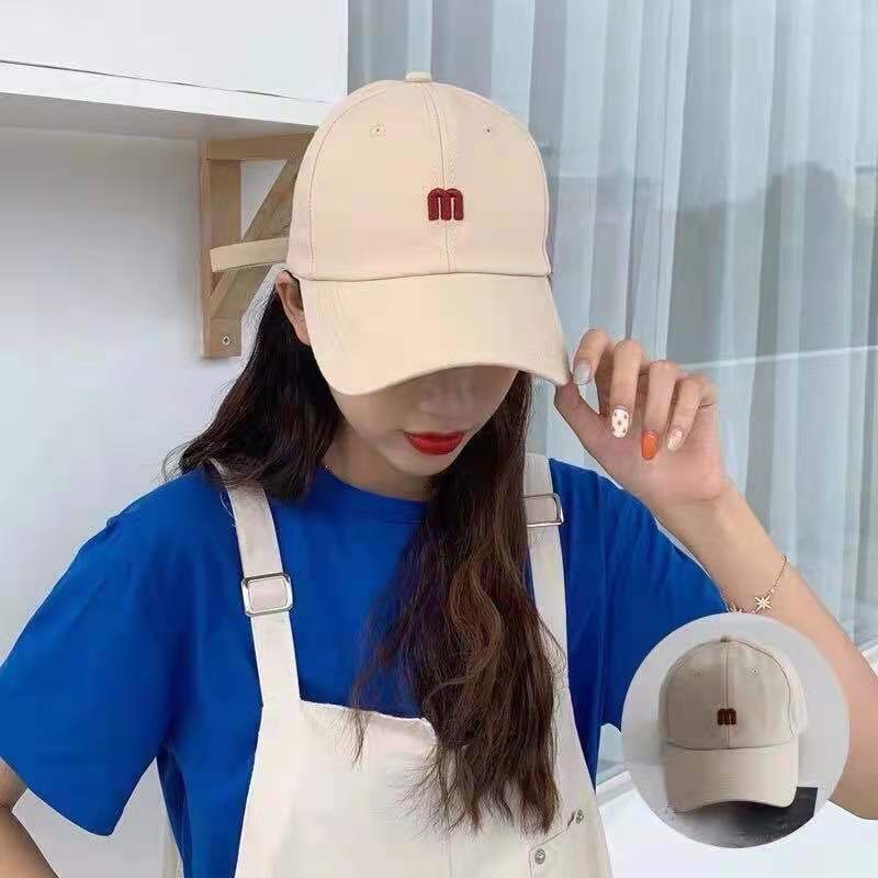 Peaked Cap Female Sun Protection Summer Sun Hat Summer Baseball Cap Sun Hat Trendy Brand Popular Super Hot All-Match Wholesale