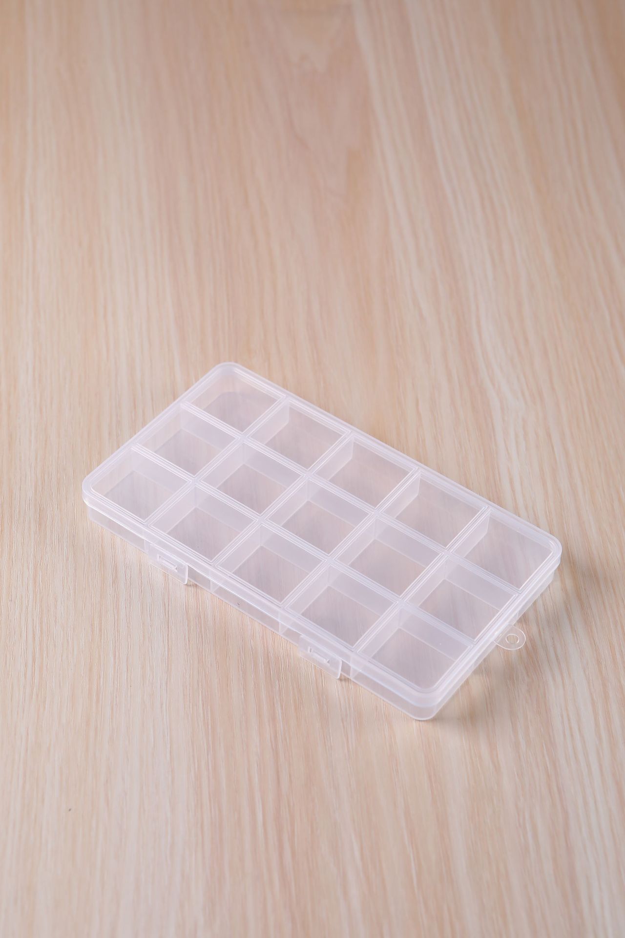 10 Grid 15 Grid 24 Grid 28 Grid Card Slot Fixed Transparent Covered Plastic Box Sample Display Box Jewelry Box Jewelry Box