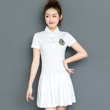 undefined小个子连衣裙春2022新款收腰显瘦运动休闲裙子女9002