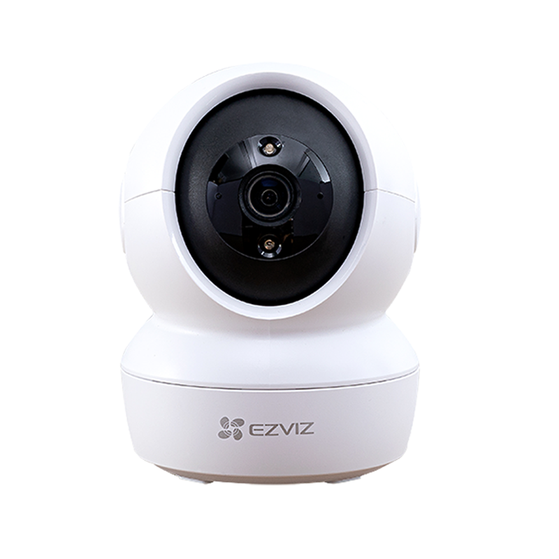 萤石云h6c家用监控摄像头室内高清无线全景360手机远程云台摄影头