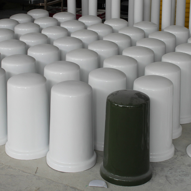 定做玻璃钢天线保护罩圆形美化外壳5g通讯基站美化室外玻璃钢外壳