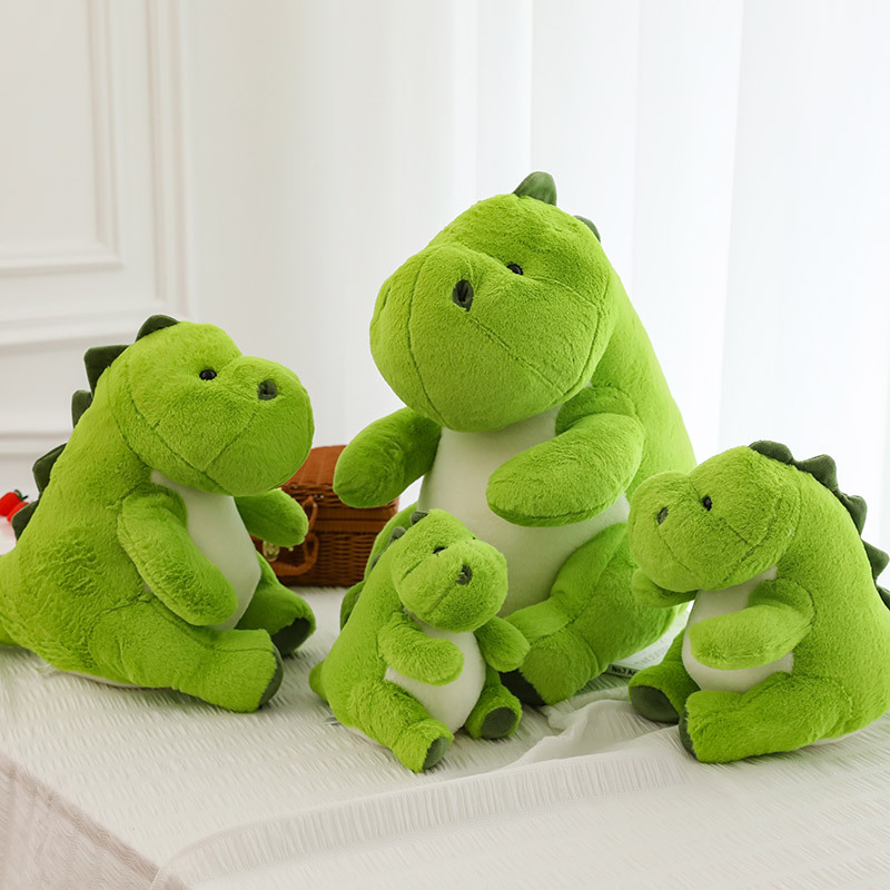 New Lazy Dinosaur Doll Plush Toys Cute Couple Dinosaur Doll Ragdoll Give Children Presents Wholesale